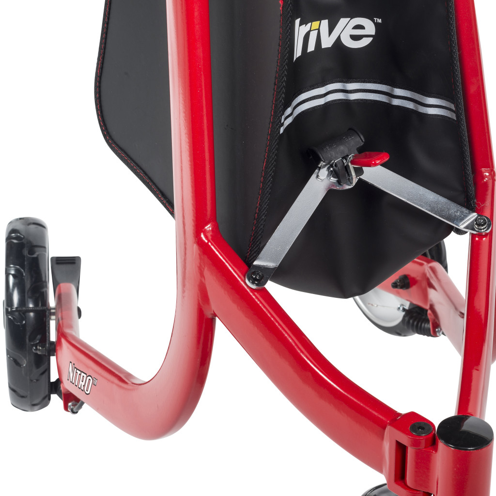 Lightweight 3-Wheel Nitro Aluminum Rollator